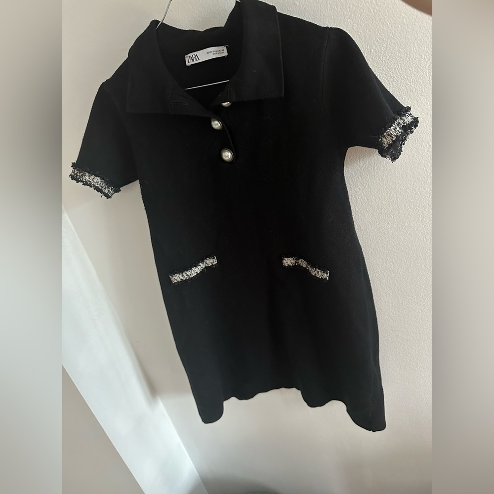 Zara black dress